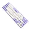 68 Keys Wired Mechanical Gaming Keyboard Hot Swappable Dynamic Backlighting Red Switch Mechanical Keyboard for Gaming
