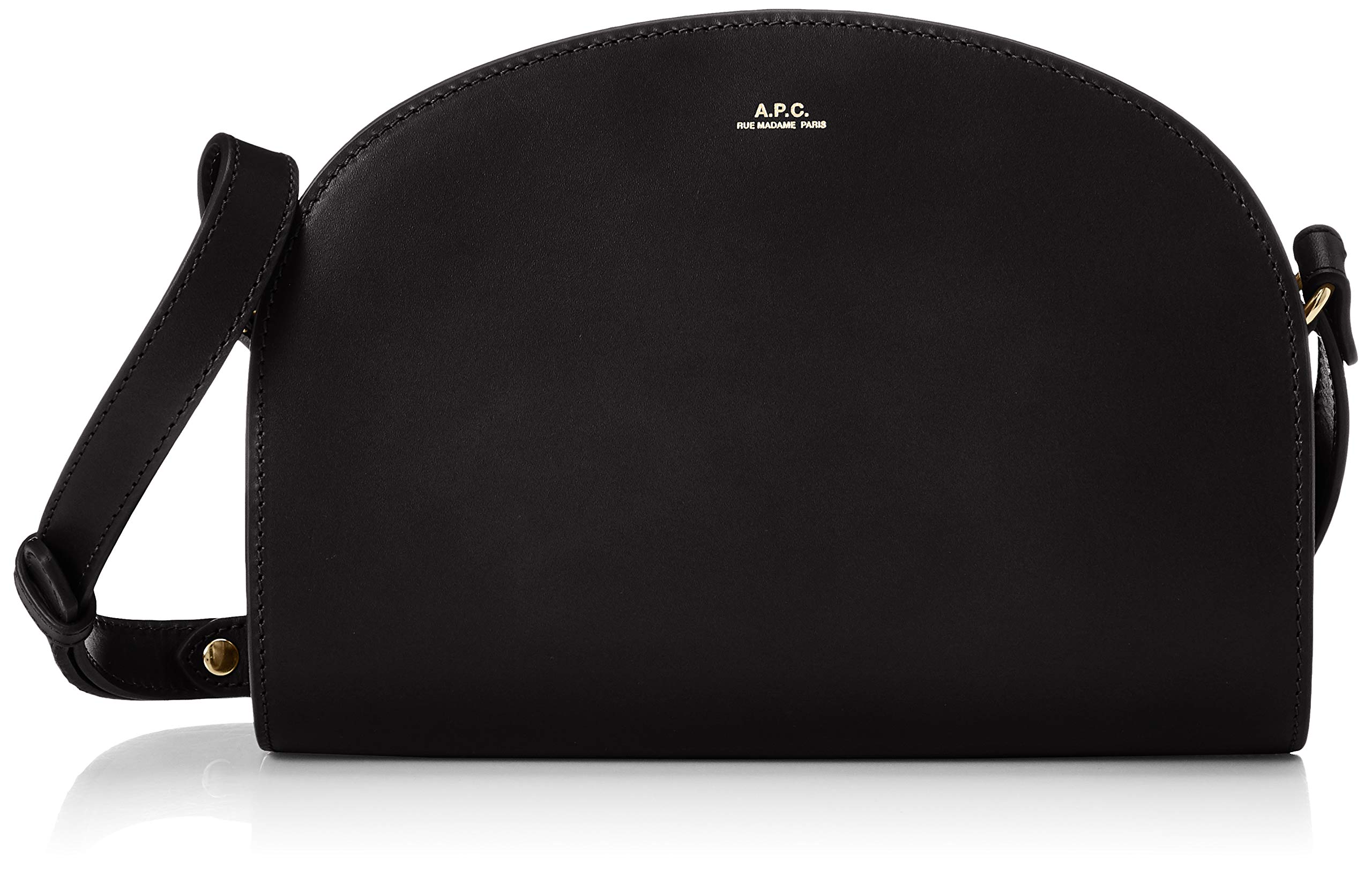 

Shoulder Bag Noir [Apace] SacDemi-Lune PXAWV-F61048 Women s [Item]
