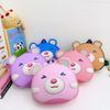 School BagsNew Children's Eggshell Small  Cute Bear Backpack Small Class Baby Snack Backpack