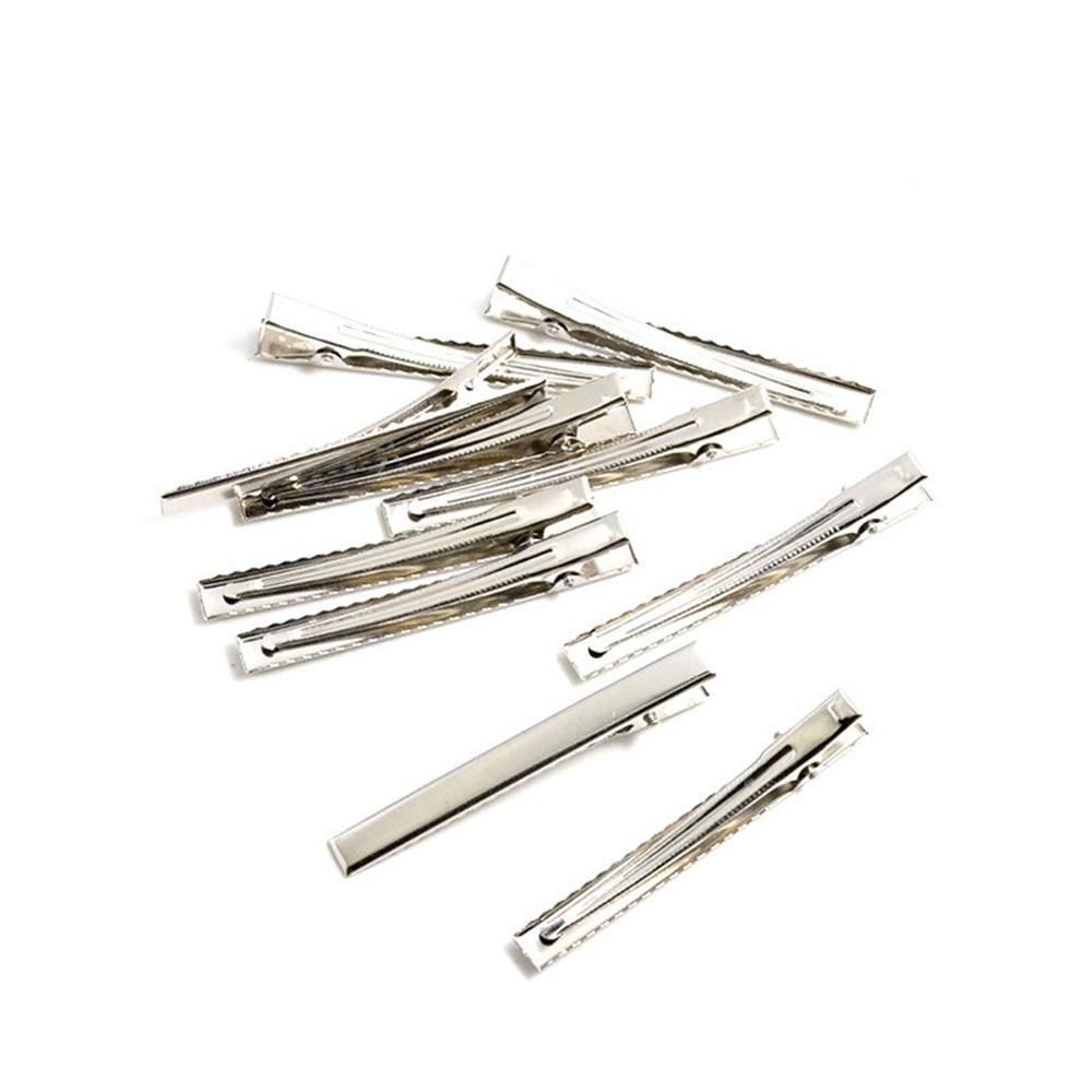 Durable Alligator Hair Clips Practical Hair Sectioning Clips Home Use Metal Curl Clips For Women
