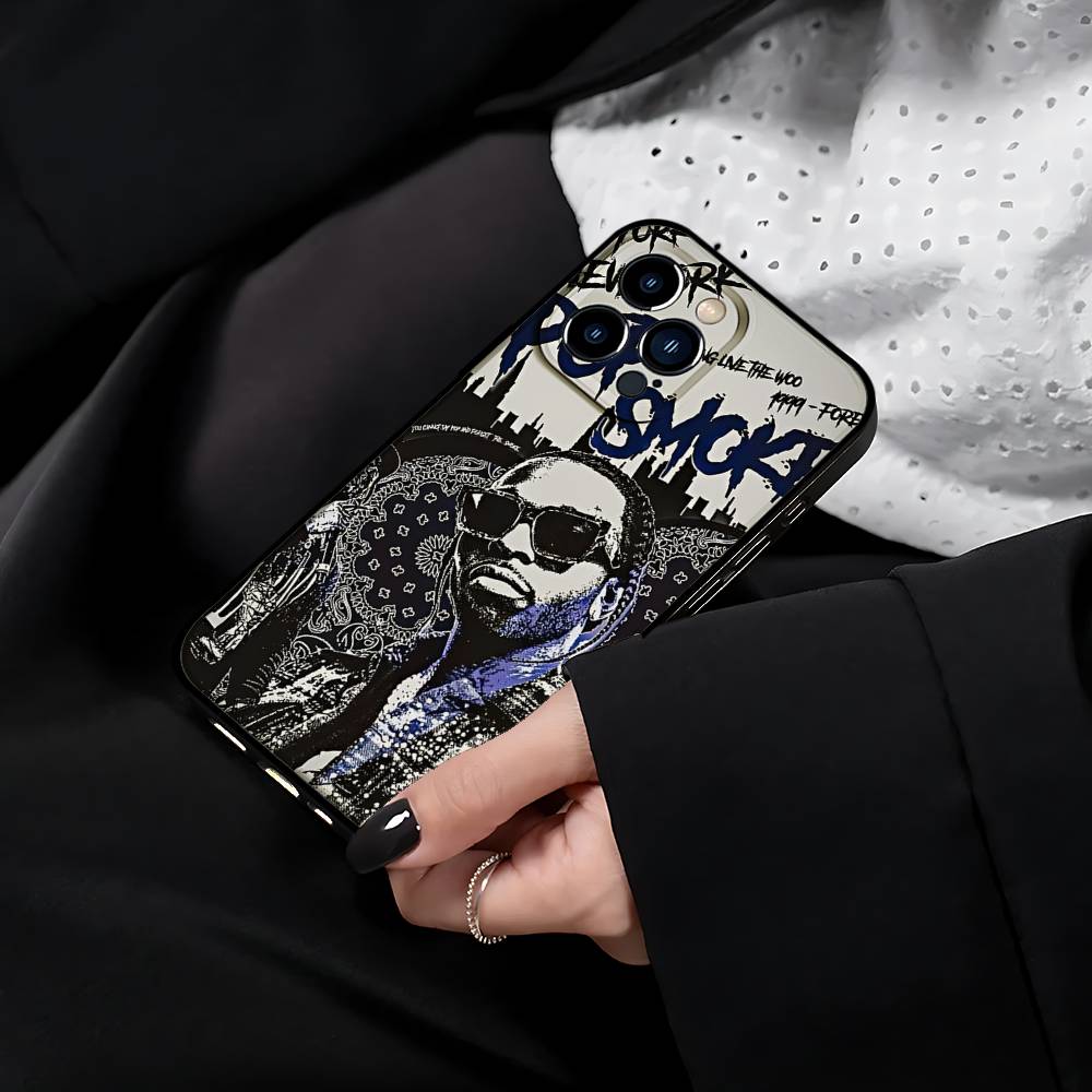 Pop Smoke Famous Rapper Phone Case For IPhone 17 15 Pro Max 14 Pro 12 11 13 Mini X XR XS 16 Plus SE Back Cover