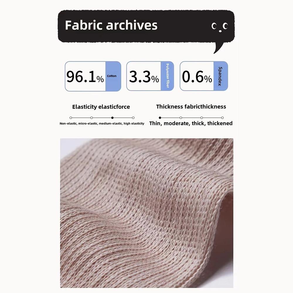 Breathable Anti-pilling Socks Slim Fit Women's Socks Fashion Combed Cotton Socks