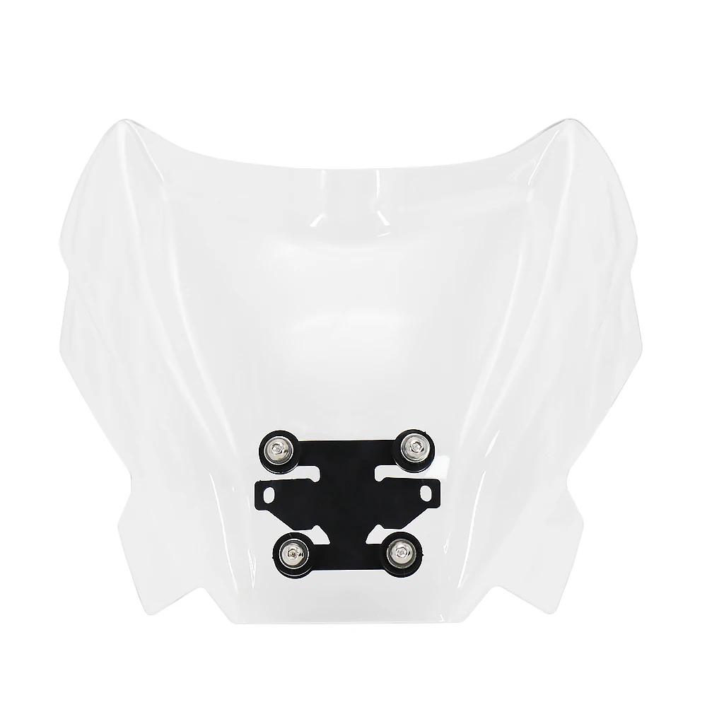 For Keeway RKF 125 RKF125 2018-2022 2021 Motorcycle Windshield Windscreen Acrylic Wind Shield Covers Wind Deflector Accessories