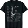 AK-47 Blueprint Men T-Shirt Short Sleeve Casual 100% Cotton O-Neck Summer Shirt