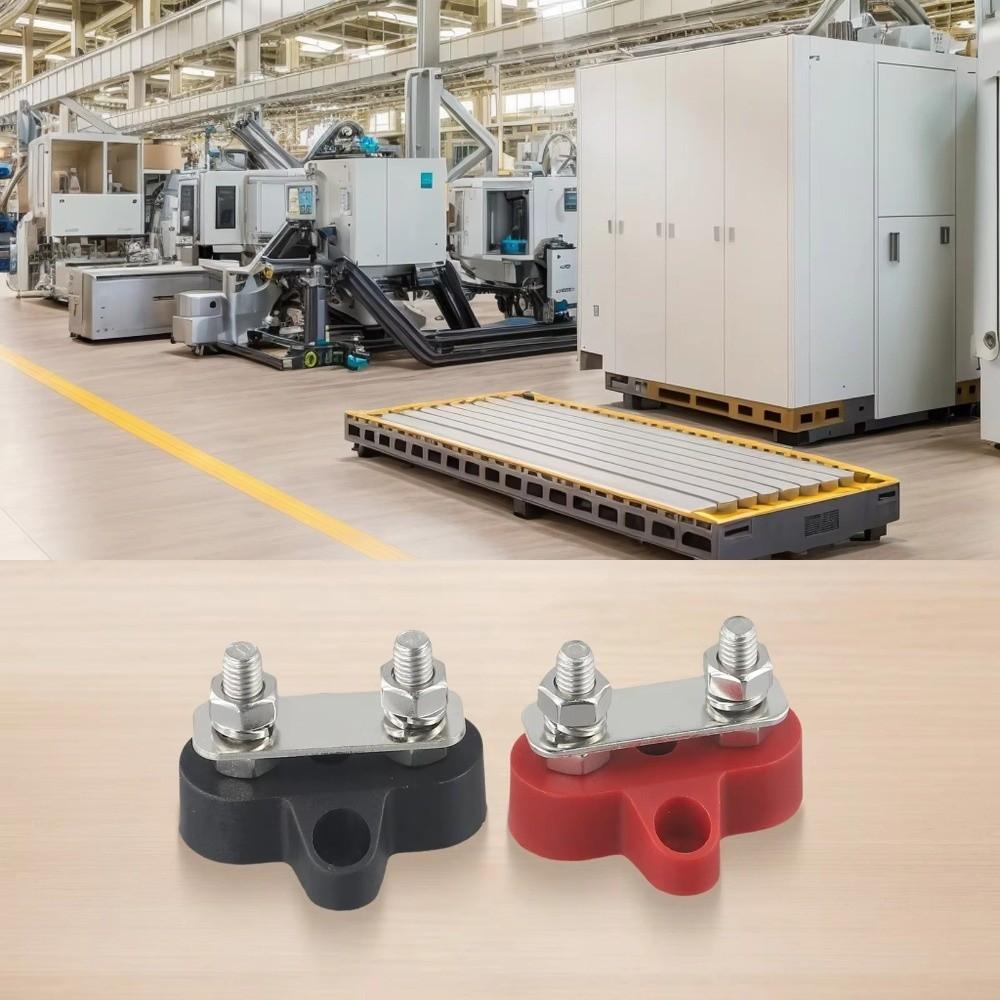 Corrosion Resistant Battery Connection Kit Flame-Retardant Dual Connection Bolt Car Battery