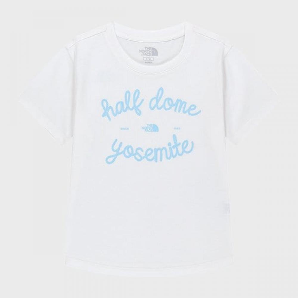 The North Face Women Half Dome Tee Wht Nt7us31k