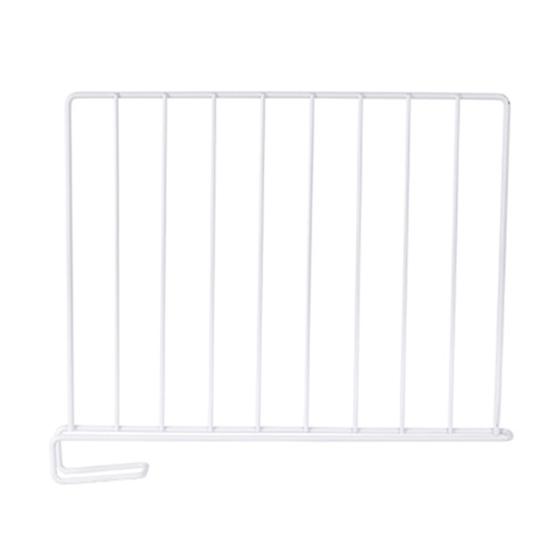 Metal Shelf Dividers Closet Shelf Organizer Easy Clip Clothes Purses Blankets Separators for Bedroom Kitchen Office