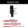 Easy Installation Long Shaft Clock Repair Parts Quiet Quartzs Clock Movement Mechanism with Metal Hands Replacement Kits