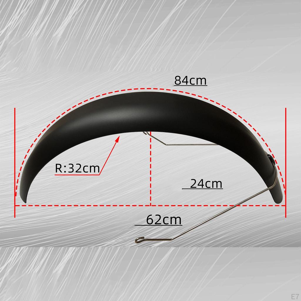 Bike Fender Mudguard Bicycle Mud Guard for 20x5.0inch Mountain Bikes