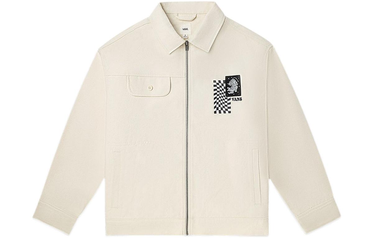 Vans Jackets Unisex White Lapel Moderate Other VN0A7Q193KS S