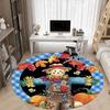 1pc Scarecrow, Autumn Decor Chair Carpet for Office Non-Slip, Machine Washable Rug for Office, Room - Holiday Decor, Machine Made yy251016128