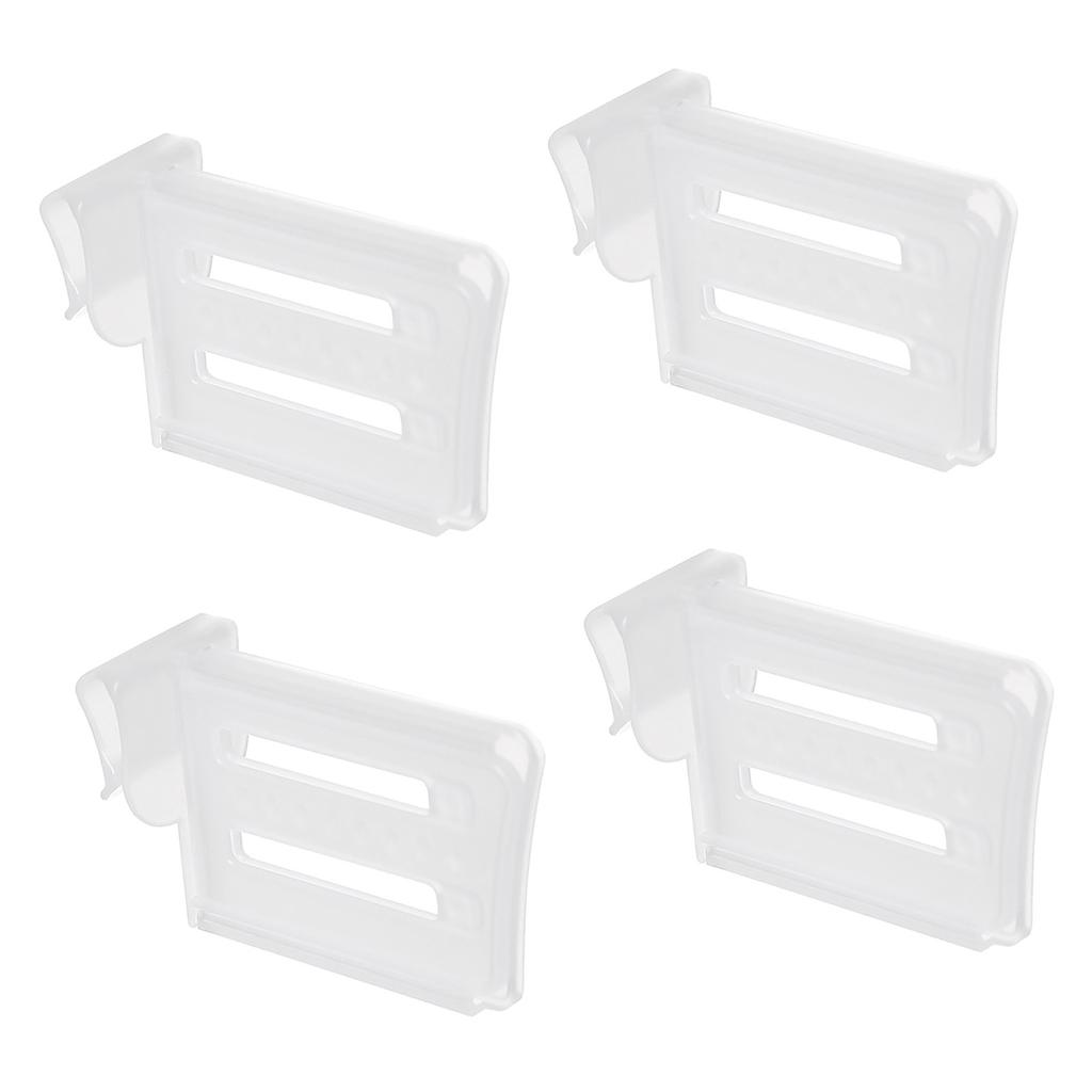4Pcs Retractable Refrigerator Divider Clip Extendable Fridge Separator