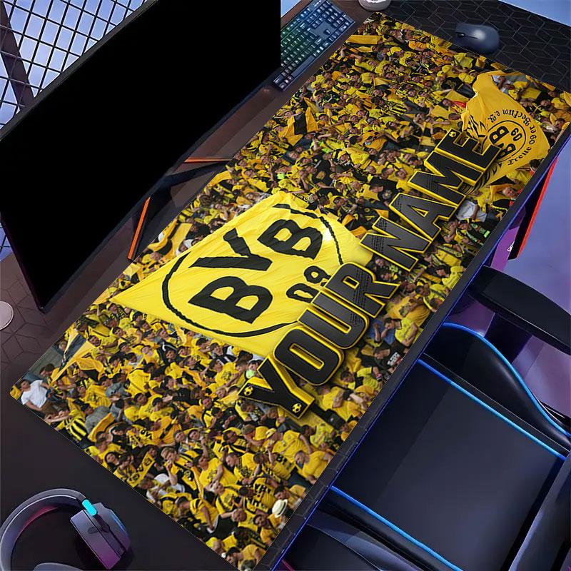 Custom Name,BVB 09 Mouse Pad, Large Gaming Desk Mat, Non-slip XXL Mousepad for Laptop & Tablet, Mini PC Playmat with Stitched Edges