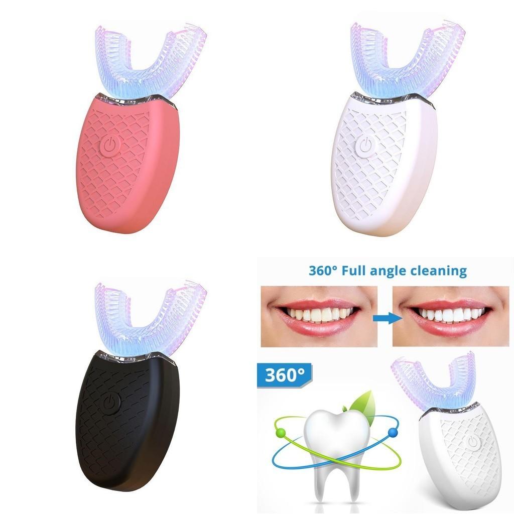Automatic U-shaped Electric Toothbrush With Smart Blu-ray Teeth Whitening