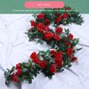 1.8/2.2M Simulated Rose Vine Silk 10 Styles Fake Vine Strips Flowers Outdoor Arch Ornament Artificial Flowers Vine