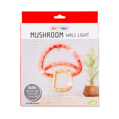 LED Battery-Powered Wall Light (Mushroom)