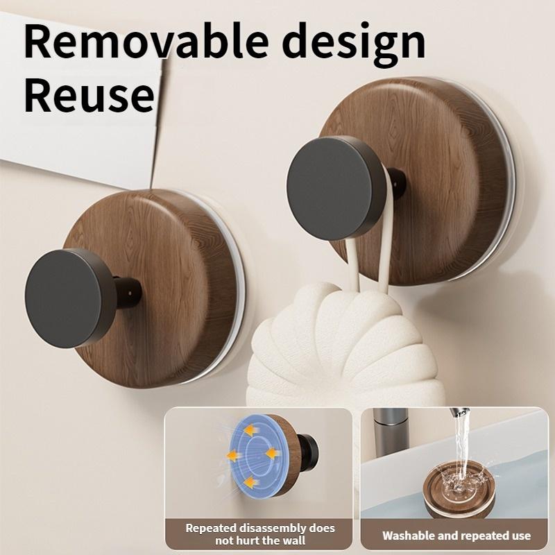 No Need To Drill Suction Cup Door Coat Hook Adhesive Hooks Row Hook, Key hook, Kitchen Hook, Storage Rack Clothes Hook