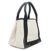 BALENCIAGA 339933 Navy kabas STote Bag canvas/leather Array