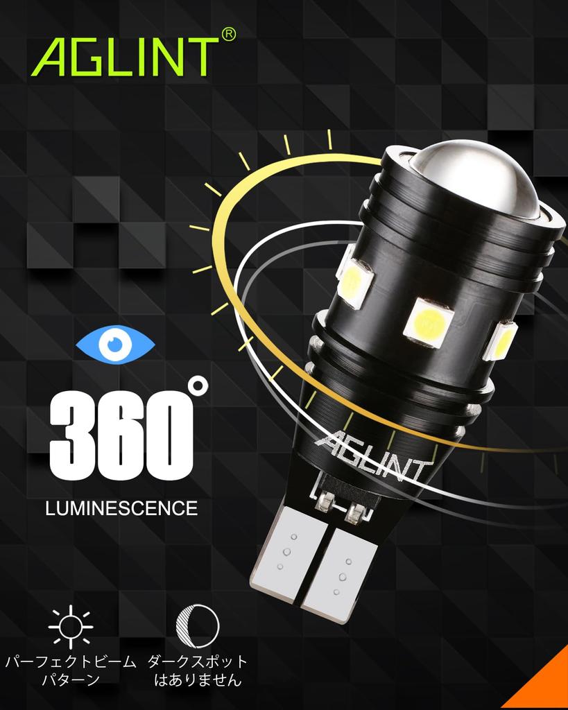 Aglint T15 T16 LED Back Lamp, Burst of Light, 400 lm High Brightness, No