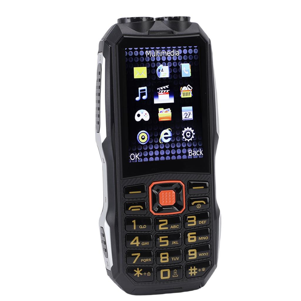 Unlocked Senior Cell Phone 2G GSM Big Buttons Mobile Phone with LED Flashlight 6800mAh Battery Loud Volume for Elderly