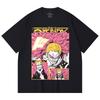 230 Gsm 100% Cotton One Piece V45 Doflamingo Print Unisex Heavy Cotton T Shirt