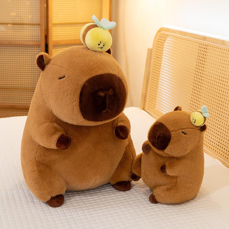 Capybara Plush Toy With Vibrating Feature For Kids And Collectors