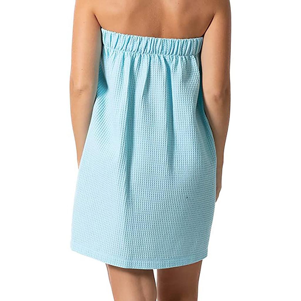 Damen Badetuch, Damen Waffel-S Spa Körperwickel mit Verschluss