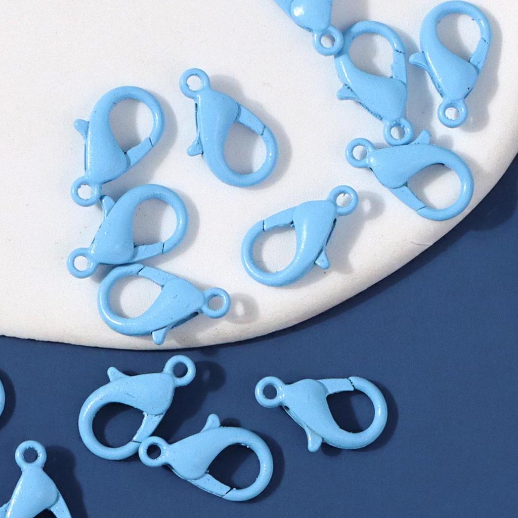 Macaron Color Metal Lobster Clasp for DIY Jewelry Keychain Accessories