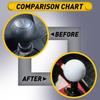 Acrylic White Round Ball Universal Shift Knob Handle Shifter Manual EOOH