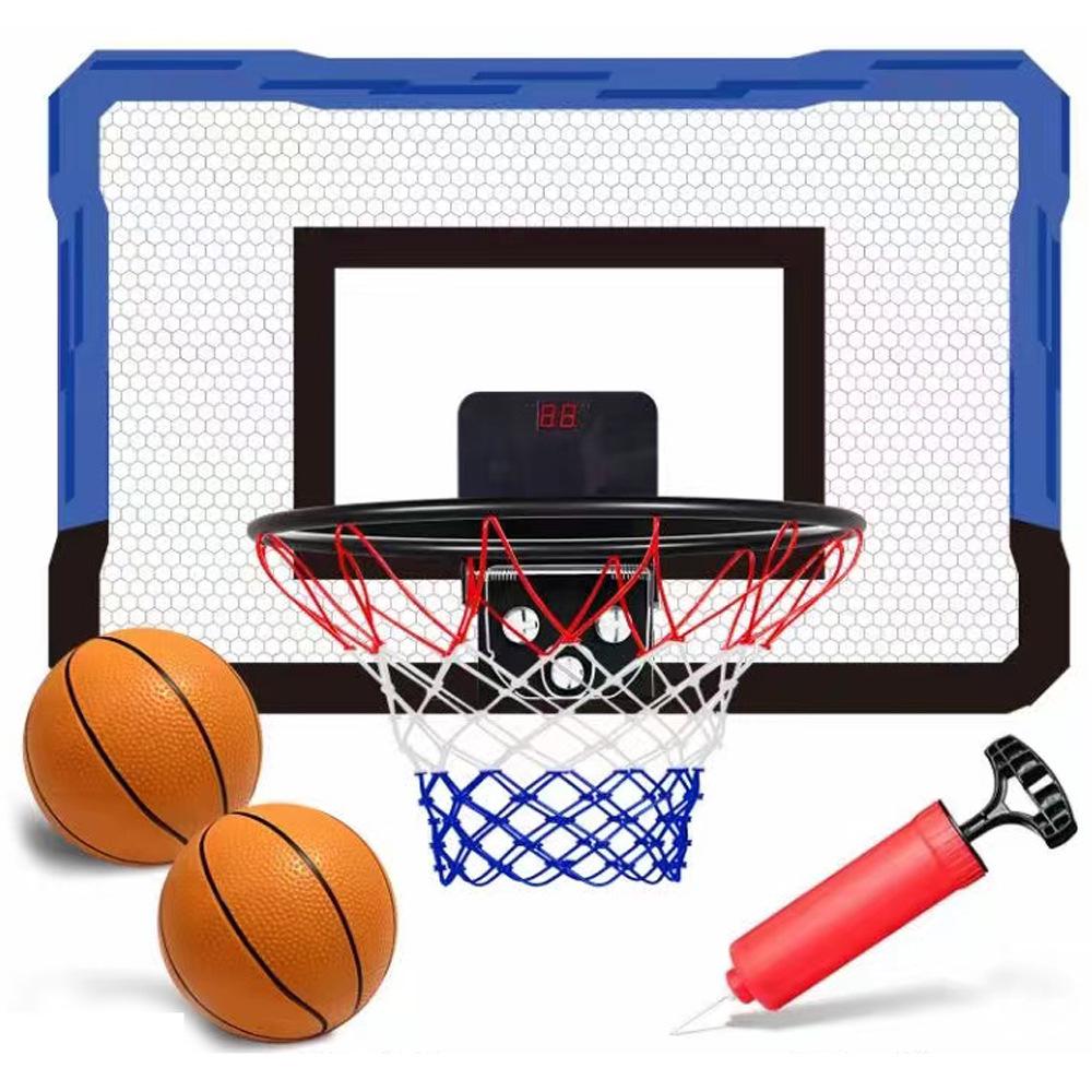 

Детский прозрачный баскетбольный щит с кольцом на дверь