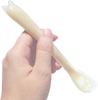 Cute Cat Motif Spoon Silicone Cate (milk White)