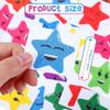 40 Pcs Happy Face Calm Stickers Anxiety Sensory Decals Small Sensory Strip Smile Decals for Kids Reward Chart Behavior Student Teacher Early Learning