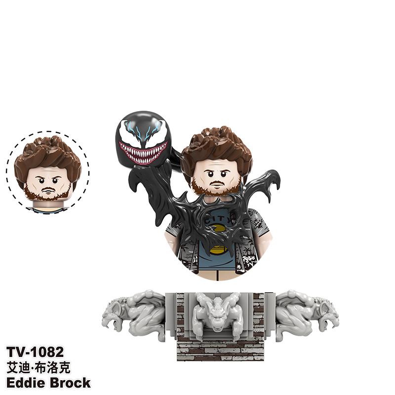 

Marvel Legends Карнаж Веном Блоки Кирпичики Анти-Веном Эдди Брок Для Игрушек Подарков Фигурки Экшн Строительные Блоки Для Детей