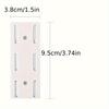 1pc Premium Plastic Wall-Mounted Power Strip Holder - Self-Adhesive Desktop Socket Organizer for Easy Cable Management and Home Improvement