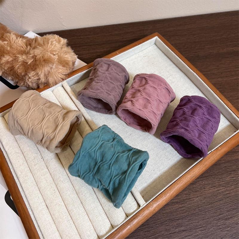 

Autumn/Winter New Seamless Mask Hair Tie, High-Elastic Ponytail Holder, Luxe Minimalist All-Match Hair Rope