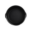 Sleek Black Carbon Steel Pan for 678Inch Round Cake for Air Fryer