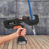 EZ-400 Rechargeable 40Cr Steel Hydraulic Crimping Pliers,Black Electric Hydraulic Wire Crimper for Electric Power Repair