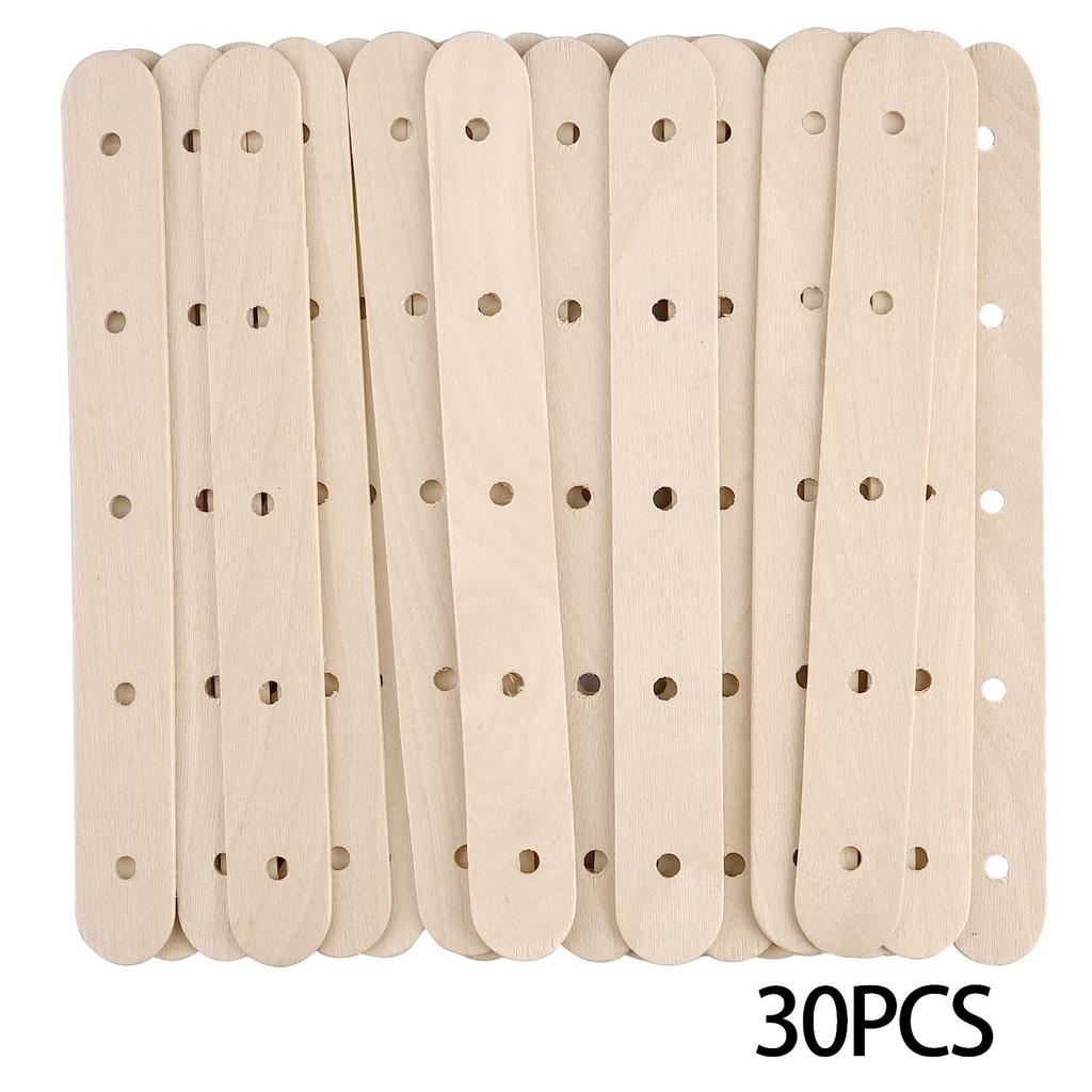 Wooden Wax Core Holder For Candles Aromatherapy Candle Making Tool Candle Making Supplies Wick Centering Device 5/10/20/30pcs