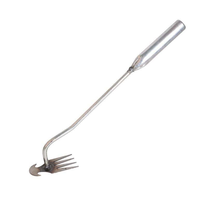 Manganese Steel Weeding Tool: Root Removal, Soil Loosening, Multifunctional Shovel for Gardening and Planting.
