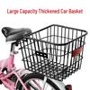 Folding Rear Bike Cargo Basket: Large Capacity Mountain Bike Luggage Rack