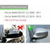 Rear View Mirror Caps Replacement Side Wing Mirror Cover Cap Shell For BMW E90 E91 2008-2011 E92 E93 2010-2013 LCI Facelifted