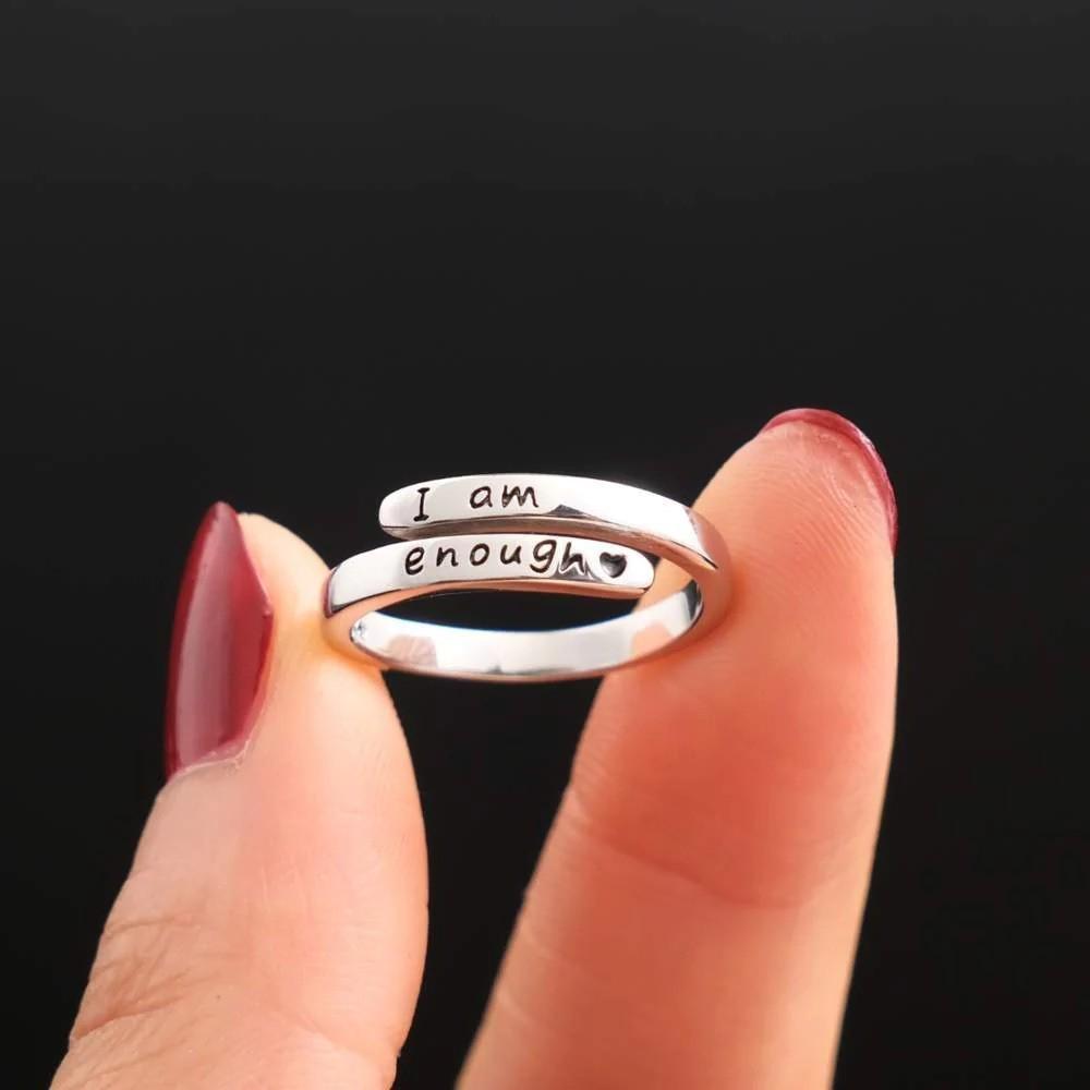 Glossy Water Droplet Adjustable Wrap Ring