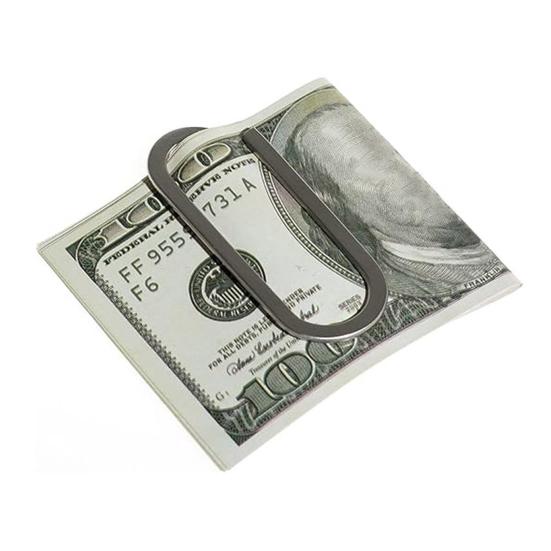 Ataş Paslanmaz Çelik Para Klipsi Yaratıcı Madeni Para Klipsi İnce Hafif Belge Tutucu Ofis Okul Ev Kullanımı İçin Kart Fotoğraf Sergileme Hediye