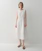 Ia Raye Sleeveless Dress (White)