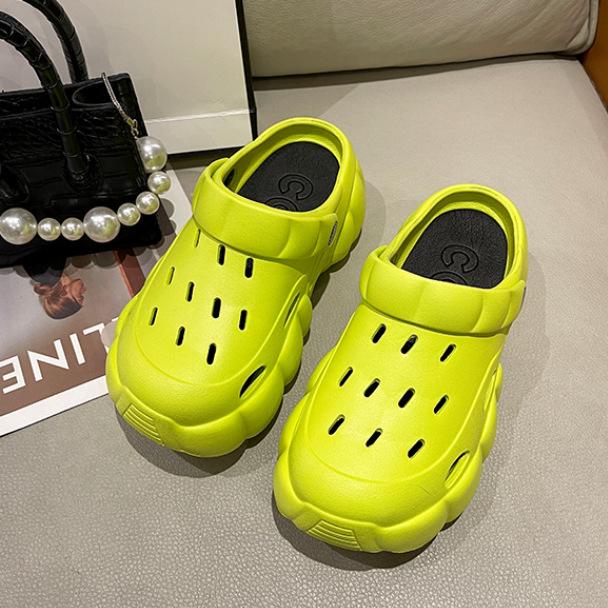 Pánské dřeváky na silné podrážce: Pantofle jako v oblacích, Odolné, Trendy, Protiskluzové pantofle pro vnitřní/venkovní použití