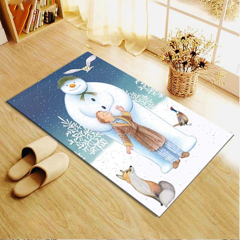 2025 New The Snowman Carpet Rug for Living Room Bedroom Home Sofa Decoration,Kids play Non-slip Floor Mat210