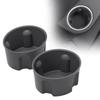 For Tesla Model Y L 2026 Silicone Three Drain Cup Covers Car Beverage Holder Storage Compartment Car Sticker Car Decoration