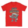 Unisex Funny Kids Meme 67 Six Seven Italian Brainrot Christmas T Shirt Pure Cotton Clothing Short Sleeve O Neck Tees TShirts