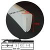 High-Temp Resistant Silicone U-Shaped Edge Seal Strip for Fiberglass Panel - Dustproof & Anti-Collision.