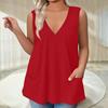 Womens Tank Top Dressy Casual Shirts Summer Loose Fit Camisole Cute Trendy Clothes Sleeveless Blouses